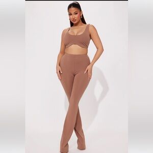 Taupe Two Piece